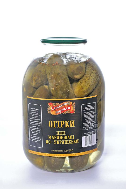 Огірки мариновані