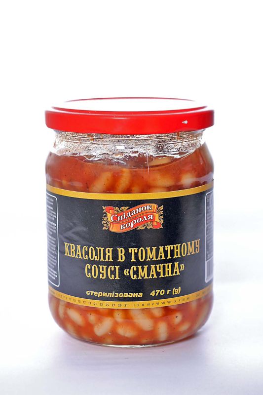 Квасоля в томатному соусі "Смачна"