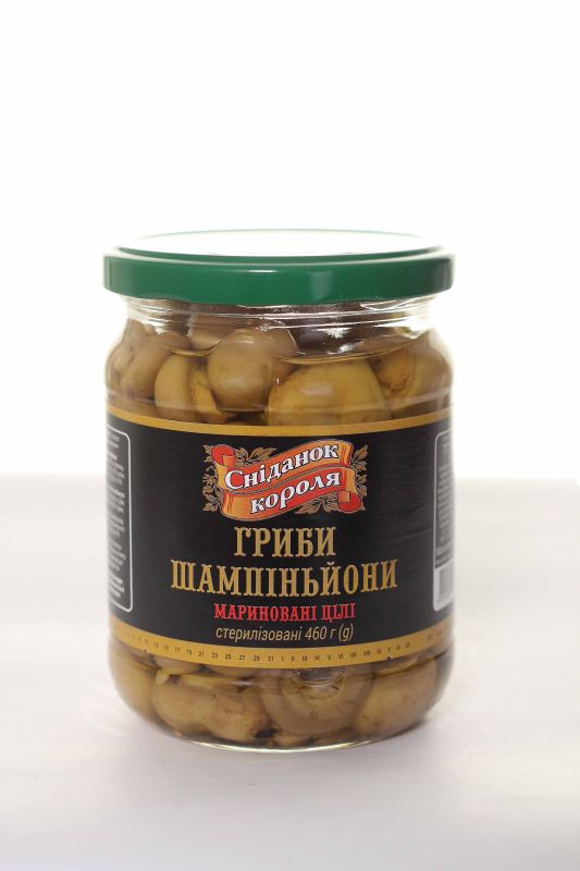 Шампіньйони мариновані 460г.